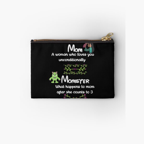 Item preview, Mom A Woman Who Loves You Unconditionally/ Momster What Happens To Mom After She Counts To 3 designed and sold by RivalUnchanined.