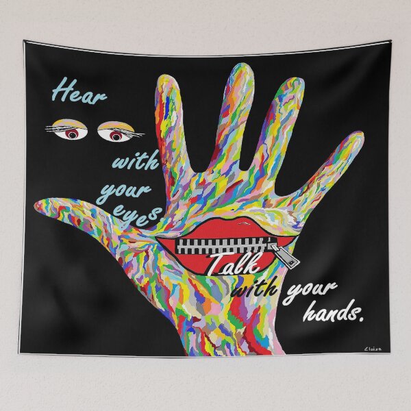 Item preview, Hear With Your Eyes designed and sold by EloiseArt.