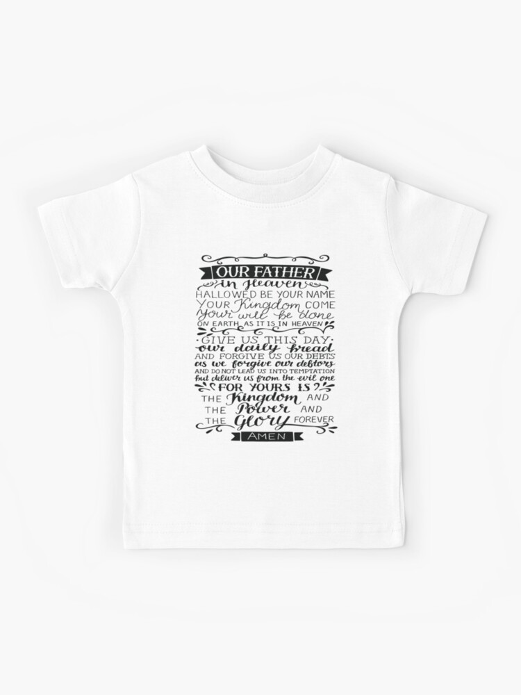 Lord Give My Daily Bread Kids T Shirt