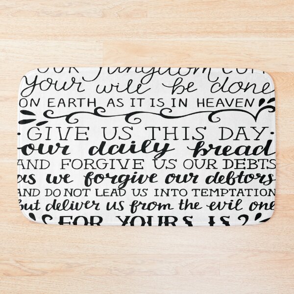Item preview, Lords Prayer Luke 11:2 Matthew 6:9 Our Father In Heaven Hallowed Be Your Name designed and sold by ProjectX23.