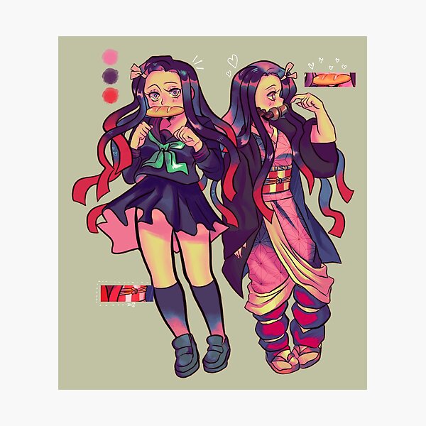 Kny Nezuko Photographic Prints Redbubble