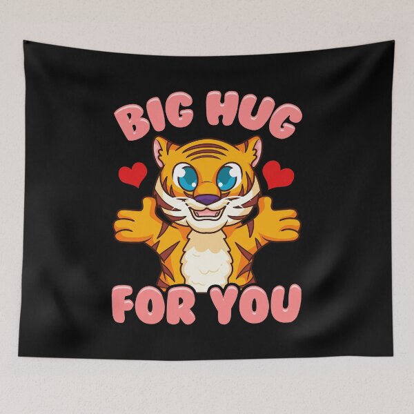 Item preview, Cute & Funny Big Hug For You Adorable Baby Tiger designed and sold by perfectpresents.