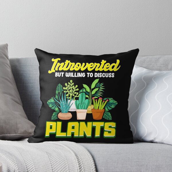 Item preview, Cute Introverted But Willing To Discuss Plants designed and sold by perfectpresents.