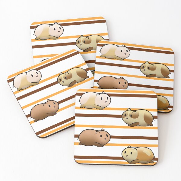 Item preview, Guinea Pigs | Striped designed and sold by Dirkrol.