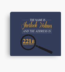 221B Baker Street Canvas Print