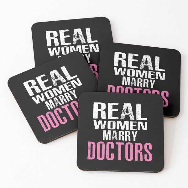 Item preview, Real Women Marry Doctors designed and sold by overstyle.