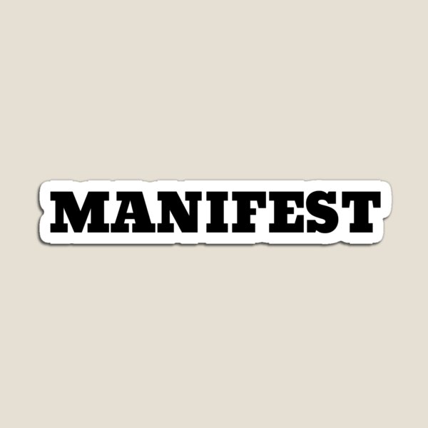 Artikel-Vorschau von MANIFEST, designt und verkauft von The Little Wood Cottage.