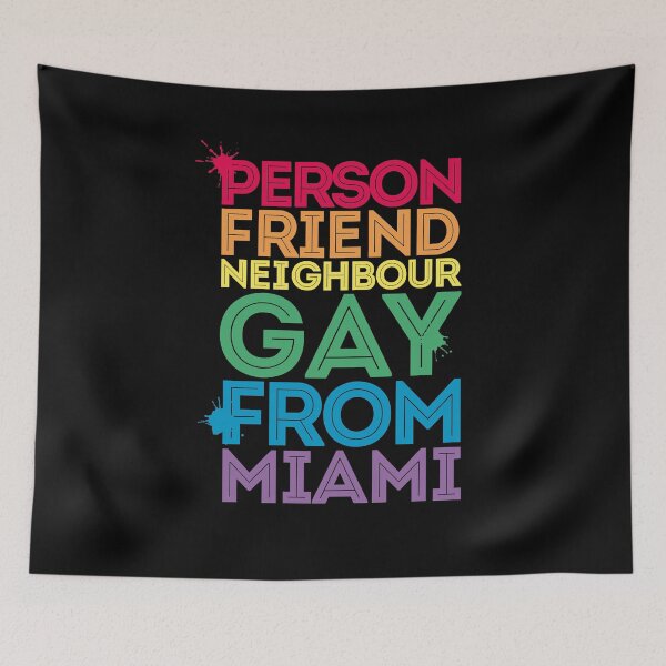 Item preview, LGBT pride from Miami designed and sold by Urosek.