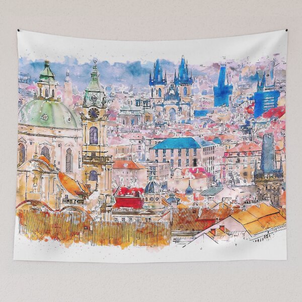 Item preview, Prague, Czech Republic designed and sold by AM FineArtPrints.