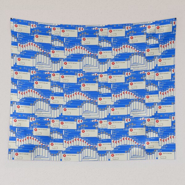 Item preview, windows xp error tiled designed and sold by Jijarugen.