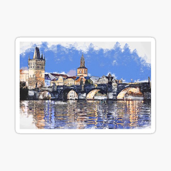 Aperçu de l'œuvre Prague, République Tchèque créée et vendue par AM FineArtPrints.