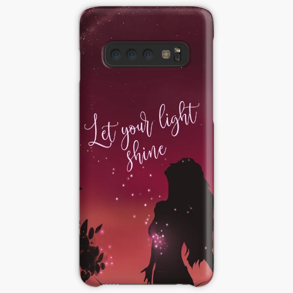 Let Your Light Shine Coque rigide Samsung Galaxy