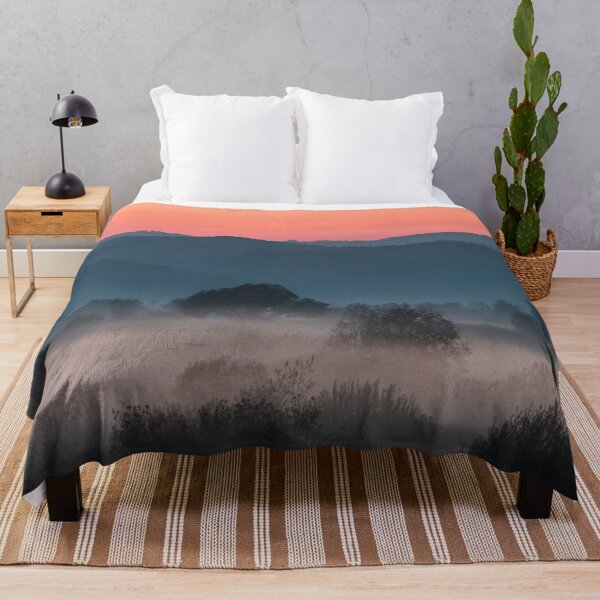 Item preview, Foggy landscape at sunset designed and sold by Patrik Lovrin.