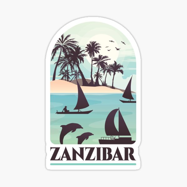 Zanzibar Stickers for Sale