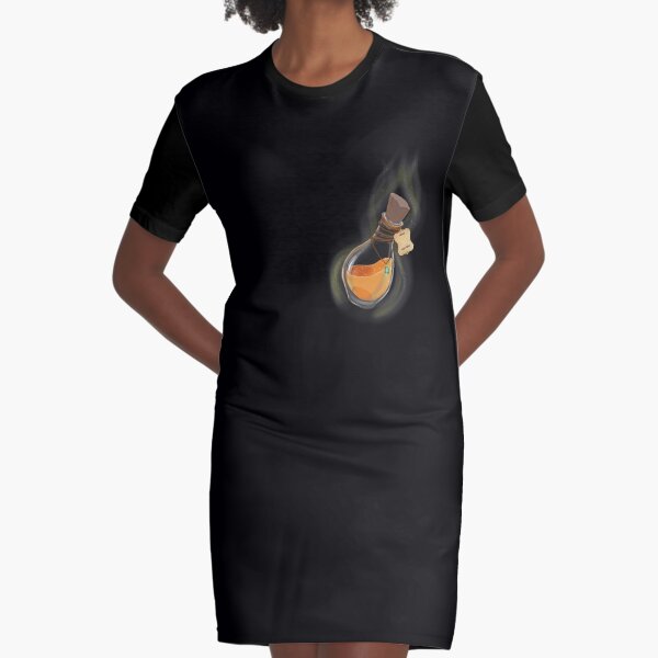 Flask of Magic Potion "Idiot Repeller" Robe t-shirt