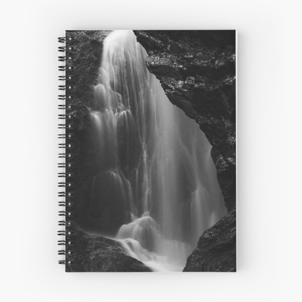 Item preview, Black and white waterfall long exposure designed and sold by Patrik Lovrin.
