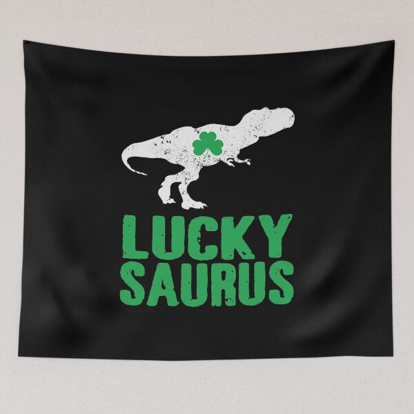 Item preview, Luckysaurus Dinosaur Shamrock Patricks Day T Rex designed and sold by WanitaDesign.