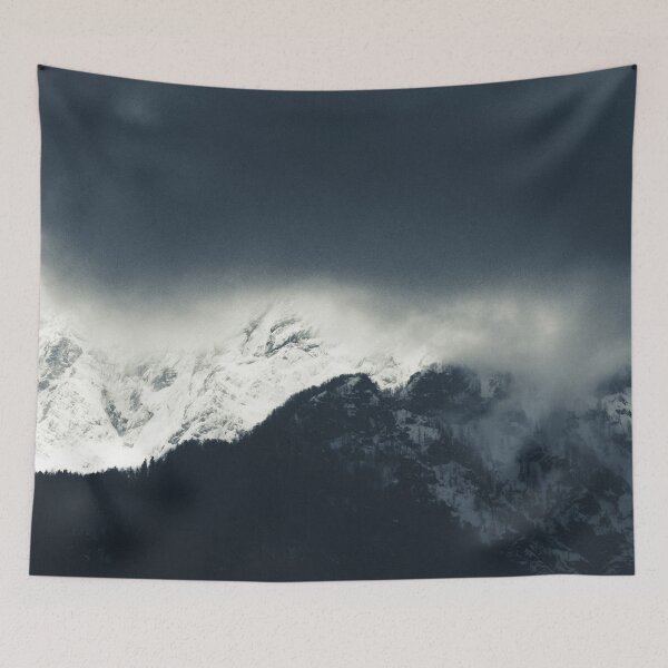 Item preview, Darkness and light on snow covered mountains designed and sold by Patrik Lovrin.