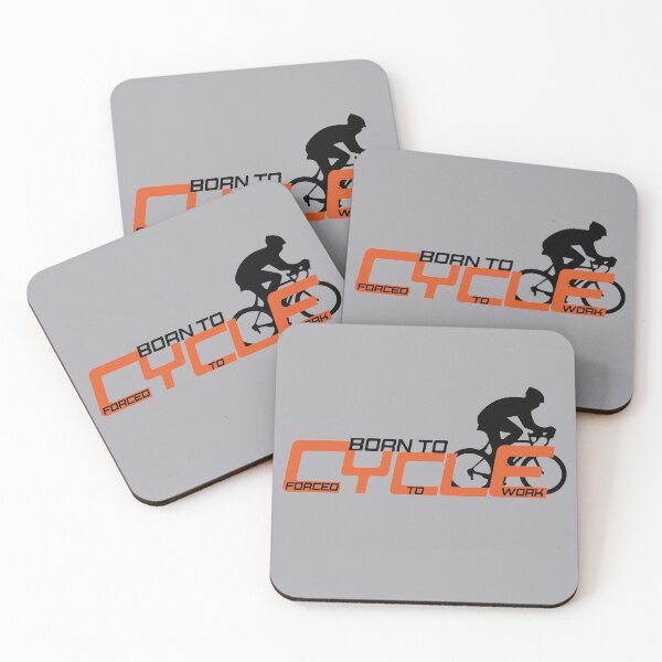 Item preview, Born to Cycle, Forced to Work designed and sold by ciclista.