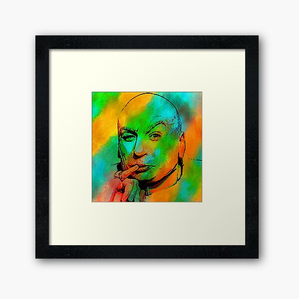 Fricken Evil Framed Art Print