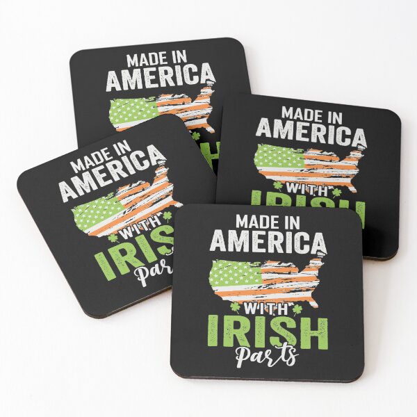 Item preview, Made In America With Irish Parts St Patricks Day designed and sold by WanitaDesign.