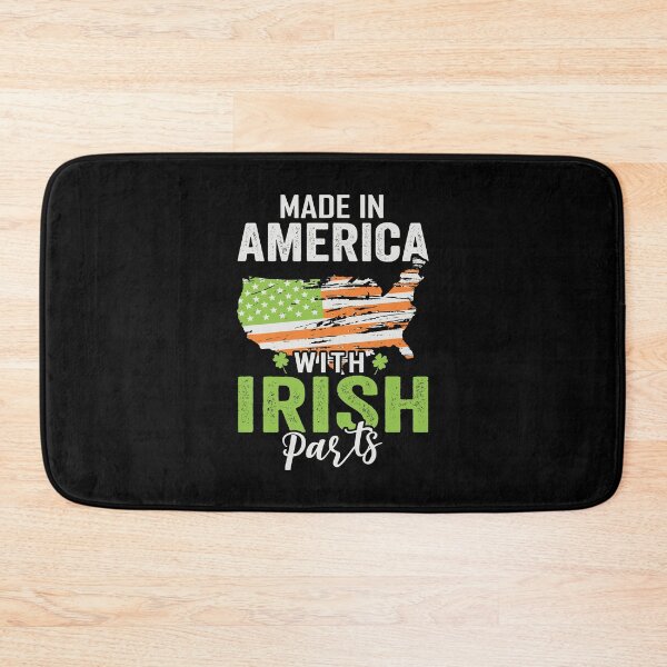 Item preview, Made In America With Irish Parts St Patricks Day designed and sold by WanitaDesign.