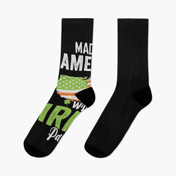 Item preview, Made In America With Irish Parts St Patricks Day designed and sold by WanitaDesign.