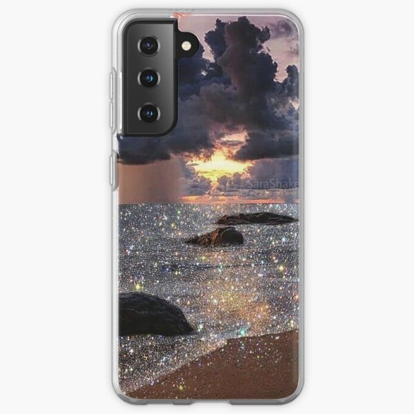 Glitter Beach Samsung Galaxy Soft Case