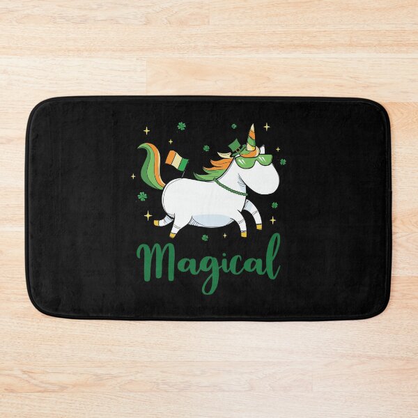 Item preview, Magical Unicorn Ireland Flag Unicorn St Patrick's Day designed and sold by WanitaDesign.