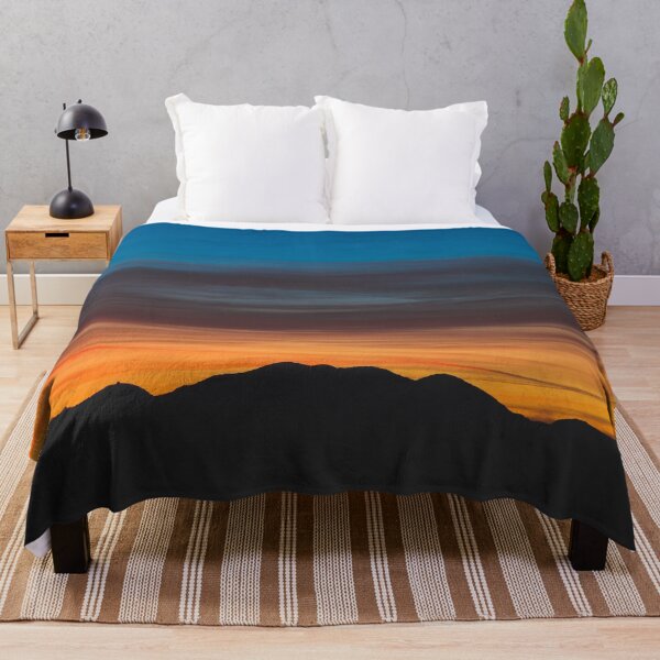 Item preview, Burning sunset above landscape silhouette designed and sold by Patrik Lovrin.