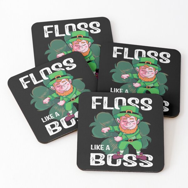 Item preview, St Patrick's Day Leprechaun Floss Like A Boss designed and sold by IceNiceIce.
