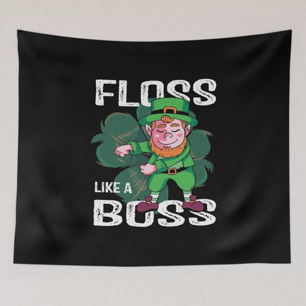Item preview, St Patrick's Day Leprechaun Floss Like A Boss designed and sold by IceNiceIce.