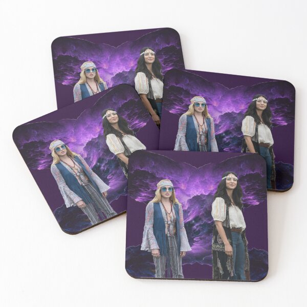 Item preview, Sara Lance and Zari Tomaz Purple background designed and sold by dutchchu.