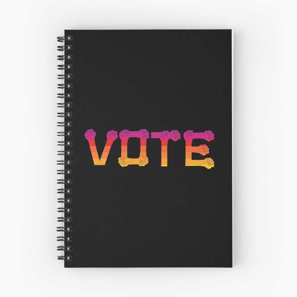 Item preview, Vote, protest and resist colorful fists designed and sold by NerdySherds.