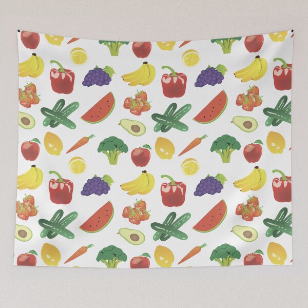 Item preview, Colorful Fruits and Vegetables designed and sold by NorseTech.