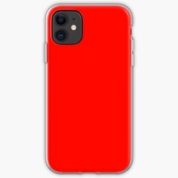 Candy Apple Red iPhone Soft Case