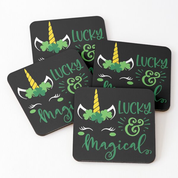 Item preview, St Patrick's Day Lucky Magical Unicorn designed and sold by IceNiceIce.