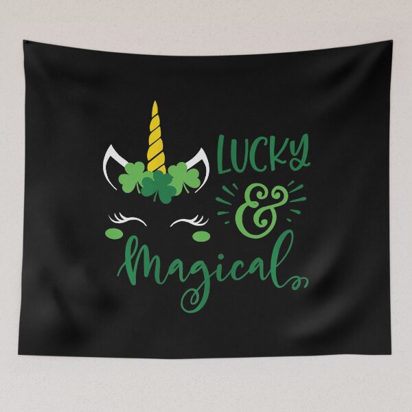Item preview, St Patrick's Day Lucky Magical Unicorn designed and sold by IceNiceIce.