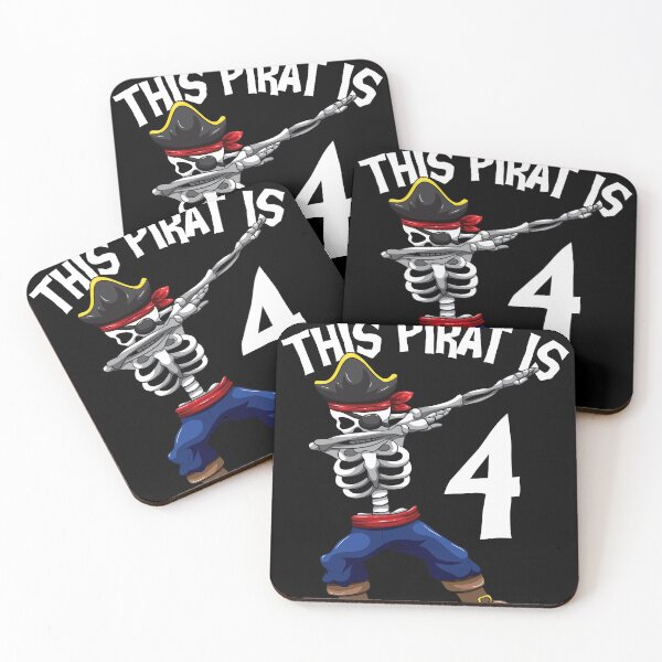 Item preview, This Pirat is 4 Years Dabbing Theme designed and sold by BornDesign.