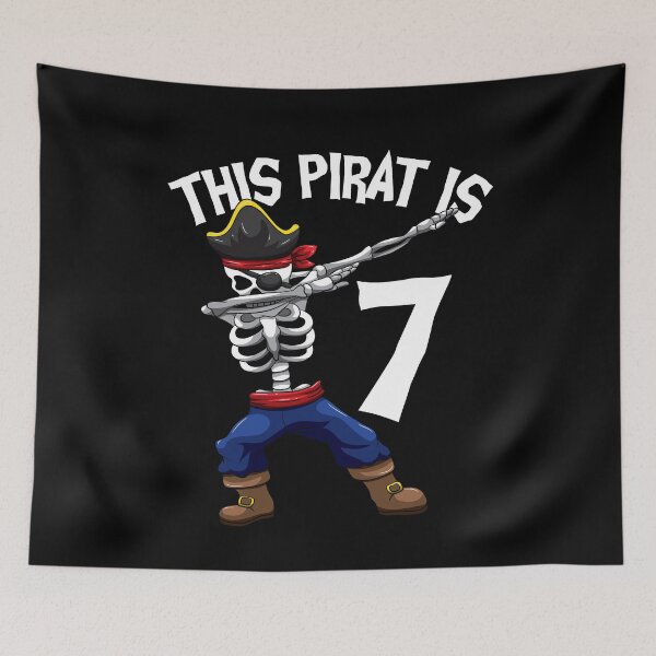 Item preview, This Pirat is 7 Seven Years Dabbing designed and sold by BornDesign.