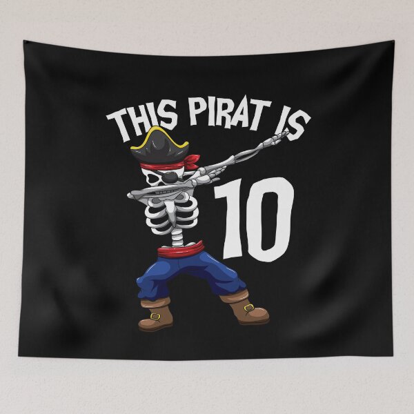 Item preview, This Pirat is 10 Ten Years Dabbing designed and sold by BornDesign.
