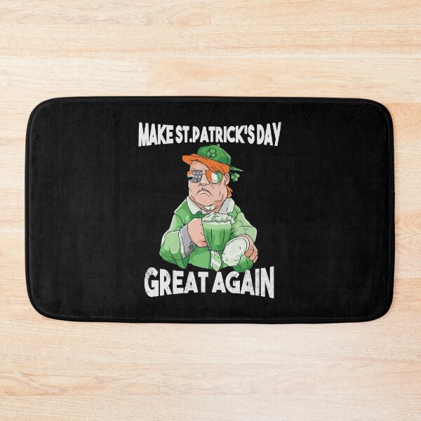 Item preview, Make St Patrick's Day Great Again Trump Irish Beer Drinking designed and sold by WanitaDesign.