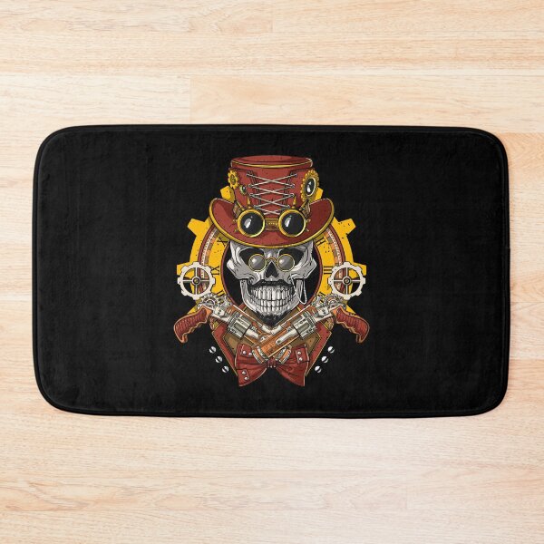 Item preview, Steampunk Skull designed and sold by underheaven.