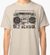 Old School Boombox Art Classic T-Shirt