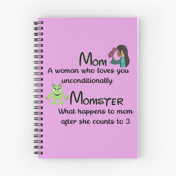 Item preview, Mom A Woman Who Loves You Unconditionally/ Momster What Happens To Mom After She Counts To 3 designed and sold by RivalUnchanined.