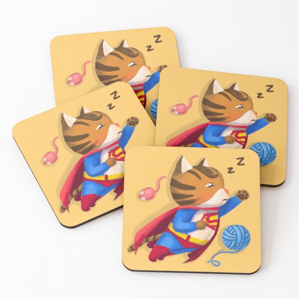 Item preview, Cat with Cape designed and sold by hupaints.