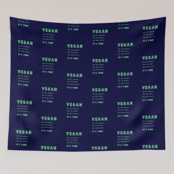 Item preview, Vegan For The Animals, For The Planet, For Your Health, It's Time designed and sold by GreenSlate.