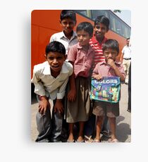 School Children Metal Print