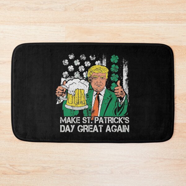Item preview, Make St Patricks Day Great Again Trump Funny designed and sold by WanitaDesign.