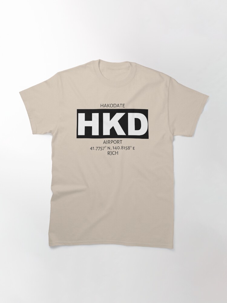 Alternate view of Hakodate Airport HKD Classic T-Shirt